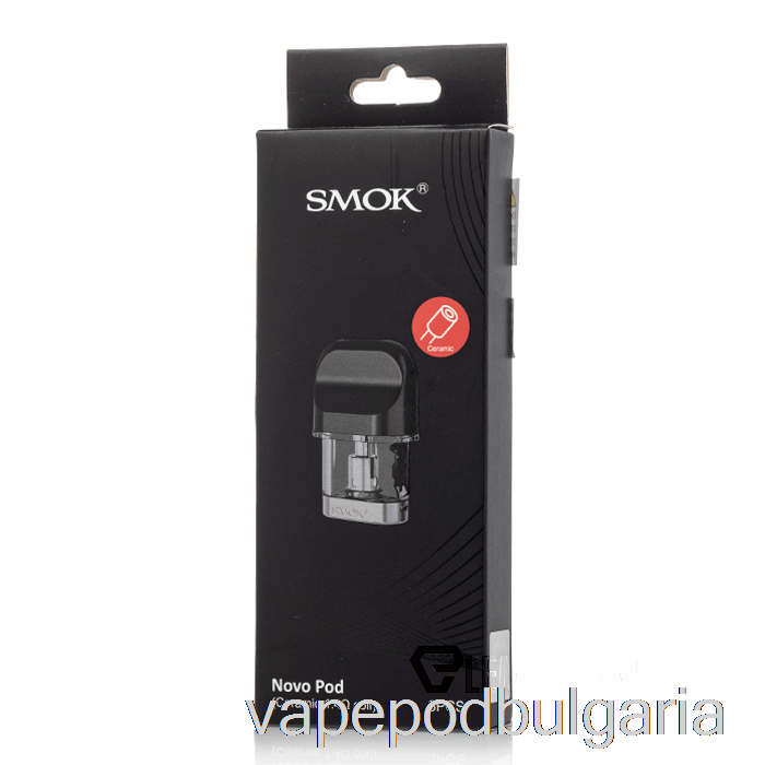 Vape Технически характеристики Smok Novo Replacement Pod Cartridges 1.4ohm Novo Ceramic Pods